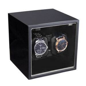 Automatic watch winder box - Trä Svart